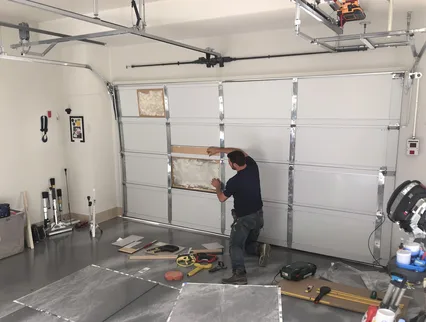 Garage Door Panel Repair in Kent