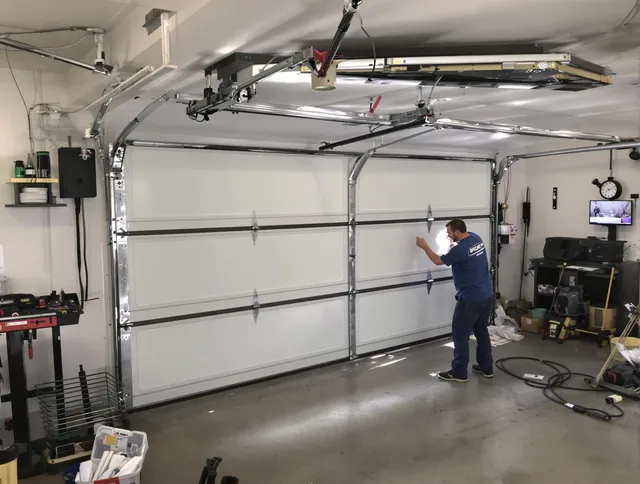 Professional garage door repair service by Kent Garage Door Repair in Kent