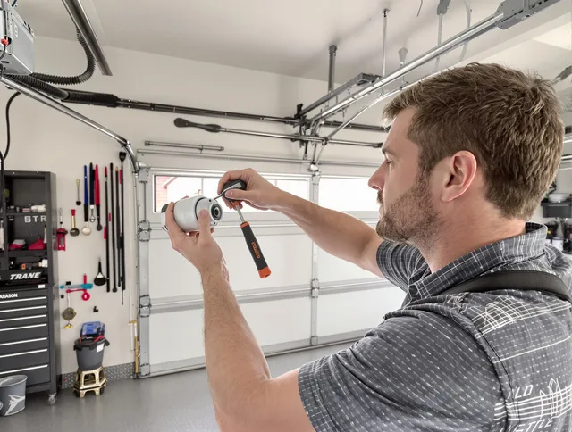 Garage door opener repair service by Kent Garage Door Repair in Kent
